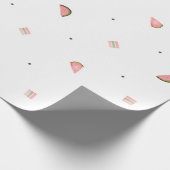 Wassermelone Nahtlose Muster Niedlich Regenbogen M Geschenkpapier (Ecke)