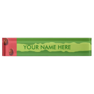 Wassermelone Namensplakette