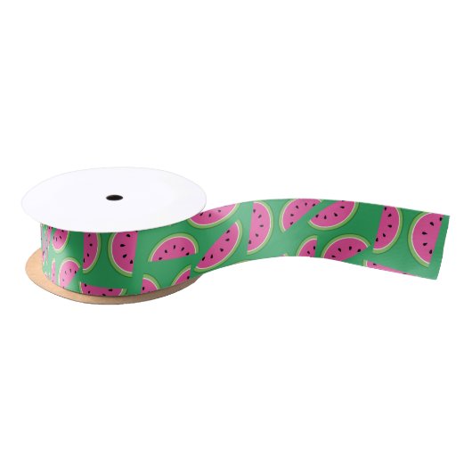 Wassermelone Niedlich Frucht Sweet Ribbon Satinband (Spule)