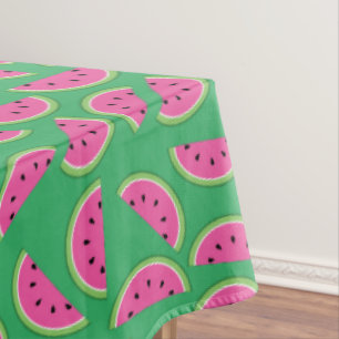 Wassermelone-niedliche erste Geburtstags-Frucht Tischdecke