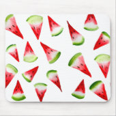 Wassermelone niedliche Früchte Mousepad (Vorne)
