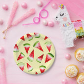 Wassermelone niedliche Früchte Pappteller (Party)