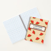 Wassermelone-Notebook Notizblock (Innenseite)