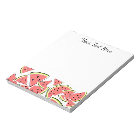 Wassermelone Notizblock (Rotiert)