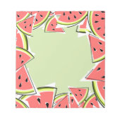 Wassermelone Notizblock (Vorderseite)