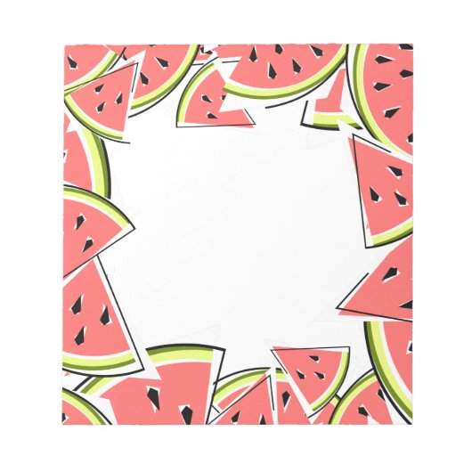 Wassermelone Notizblock (Vorderseite)