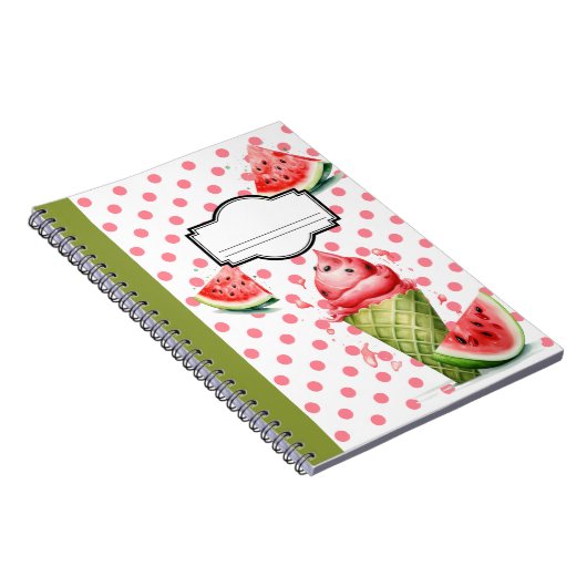 Wassermelone Notizblock (Rechte Seite)