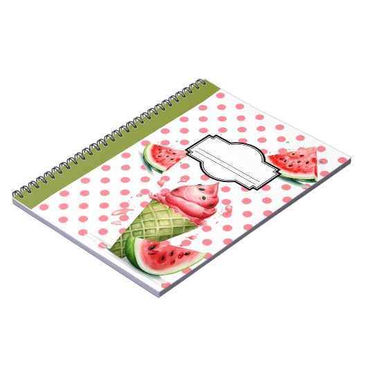 Wassermelone Notizblock (Linke Seite)