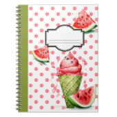 Wassermelone Notizblock (Vorderseite)