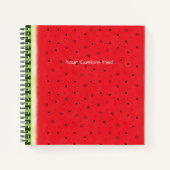 Wassermelone Notizblock (Vorderseite)