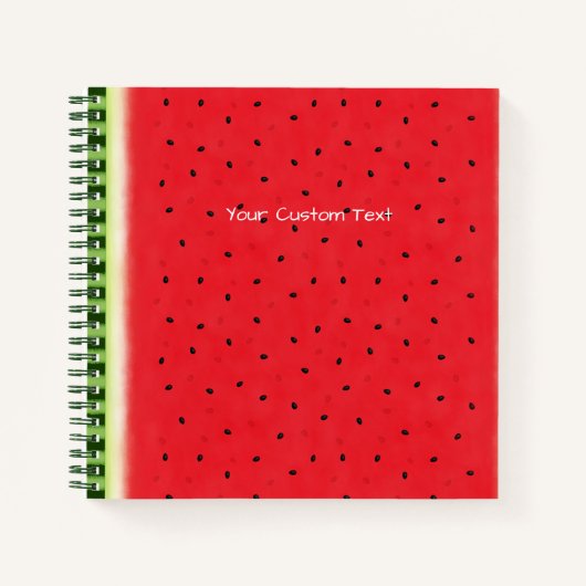 Wassermelone Notizblock (Vorderseite)