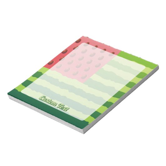Wassermelone Notizblock (Rotiert)