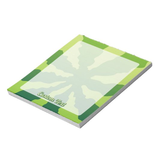Wassermelone Notizblock (Rotiert)