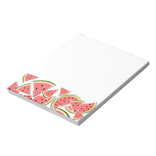 Wassermelone Notizblock (Rotiert)