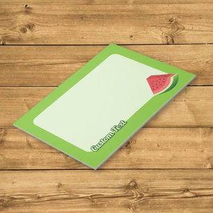 Wassermelone Notizblock