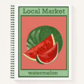 Wassermelone Notizblock (Vorderseite)