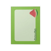 Wassermelone Notizblock (Rotiert)