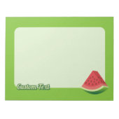 Wassermelone Notizblock (Vorderseite)