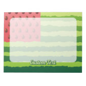 Wassermelone Notizblock (Vorderseite)