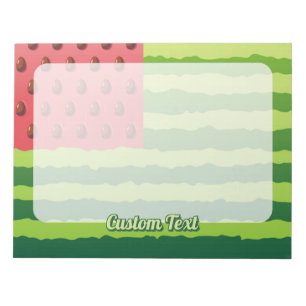 Wassermelone Notizblock