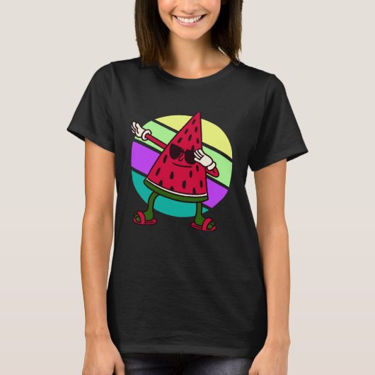 Wassermelone Obst Sommer süß dab T-Shirt (Vorderseite)