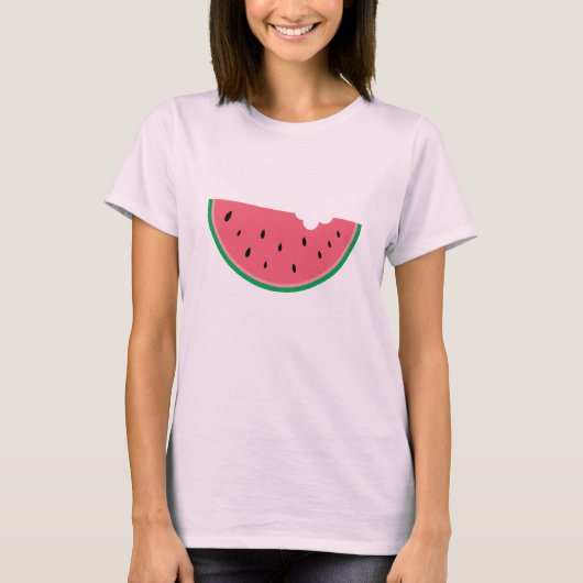 Wassermelone Obst Süße Gesundheit Frische T - Shir T-Shirt (Vorderseite)