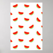 Wassermelone, Obstposter, tropische Früchte, Poster (Vorne)