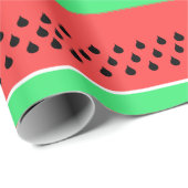 Wassermelone Obstschale Sommer Geschenkpapier (Rolleneckpunkt)