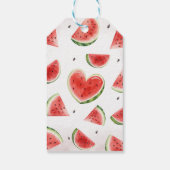 Wassermelone One in a Melon Geschenkanhänger (Rückseite)