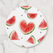 Wassermelone One in a Melon Geschenkanhänger (Rückseite)