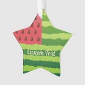 Wassermelone Ornament (Vorderseite)