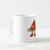 Wassermelone Pal Kaffeetasse (Vorderseite Links)