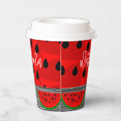 Wassermelone Pappbecher (Rechts)