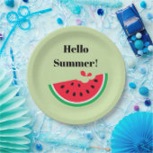 Wassermelone Pappteller (Party)