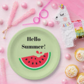 Wassermelone Pappteller (Party)