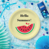 Wassermelone Pappteller (Party)