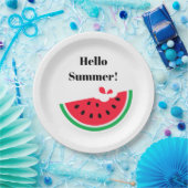 Wassermelone Pappteller (Party)