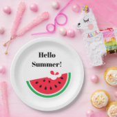 Wassermelone Pappteller (Party)