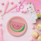 Wassermelone Pappteller (Party)