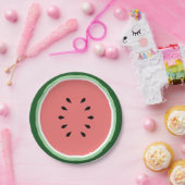 Wassermelone Pappteller (Party)