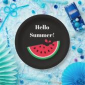 Wassermelone Pappteller (Party)