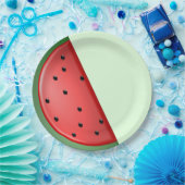 Wassermelone Pappteller (Party)