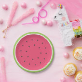 Wassermelone Pappteller (Party)