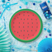 Wassermelone Pappteller (Party)