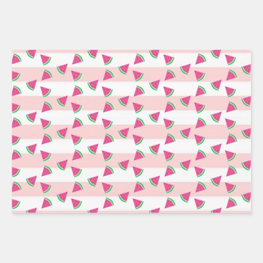 Wassermelone Party Geschenkpapier Set (Vorderseite 2)