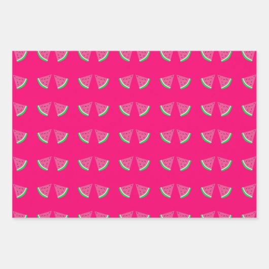 Wassermelone Party Geschenkpapier Set (Vorderseite 3)