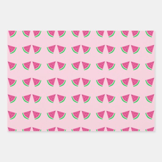 Wassermelone Party Geschenkpapier Set (Vorderseite 2)