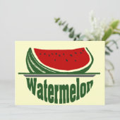 Wassermelone, Party im Sommer, (Stehend Vorderseite)
