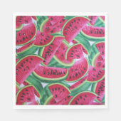 Wassermelone Party Napkins Serviette (Vorderseite)