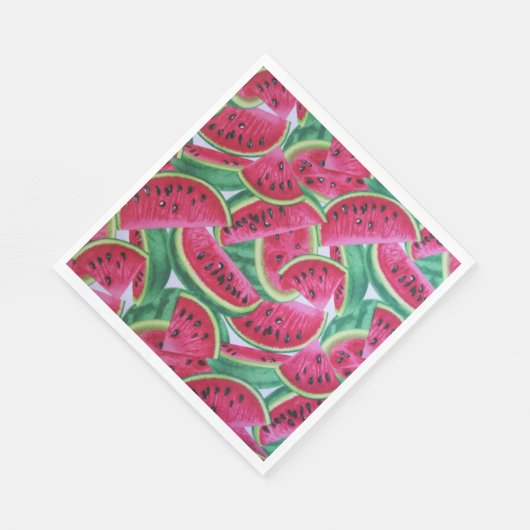 Wassermelone Party Napkins Serviette (Ecke)